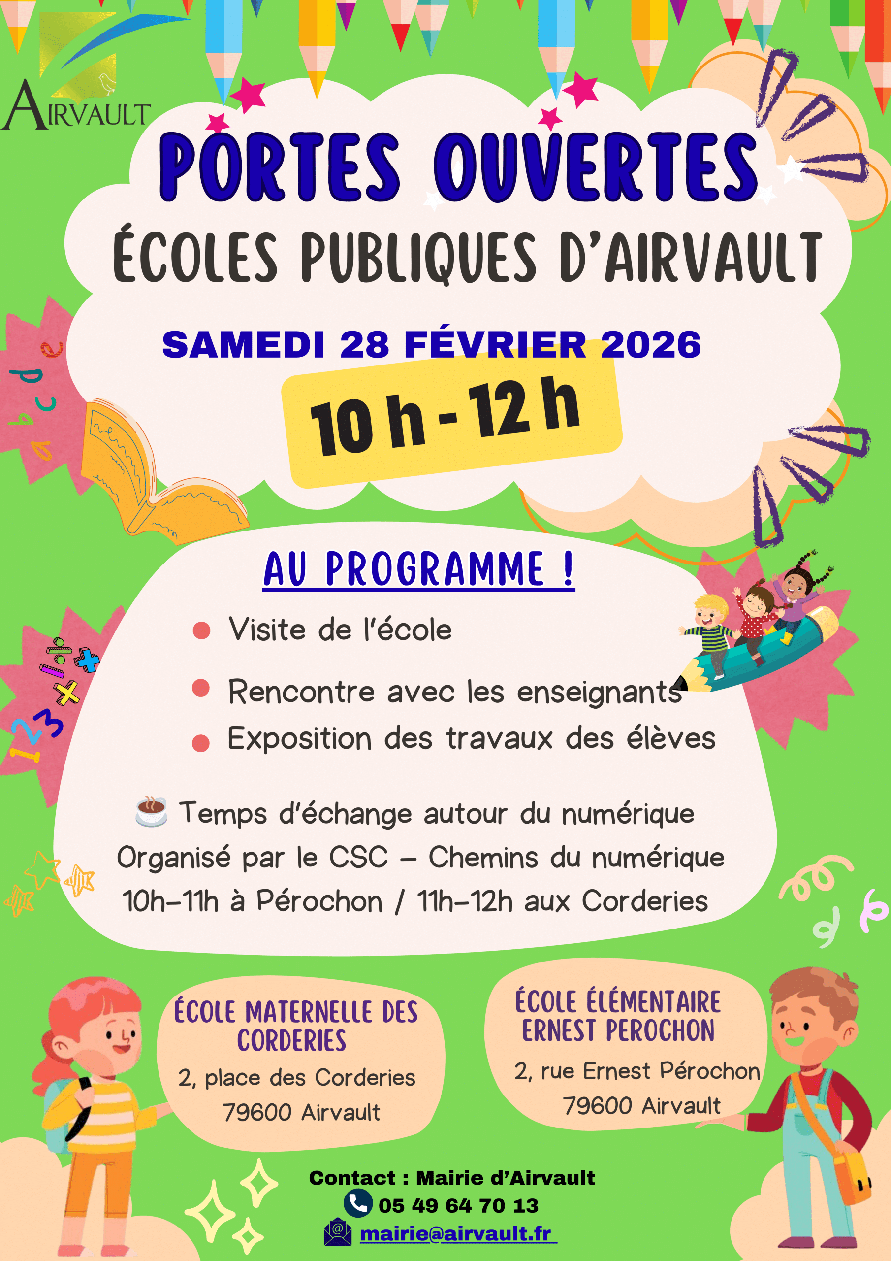 Portes ouvertes écoles